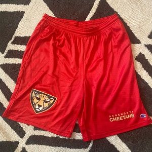 Champion shorts red